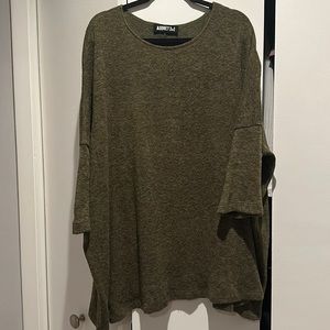 AUDREY 3+1 Oversized Sweater Shirt Large